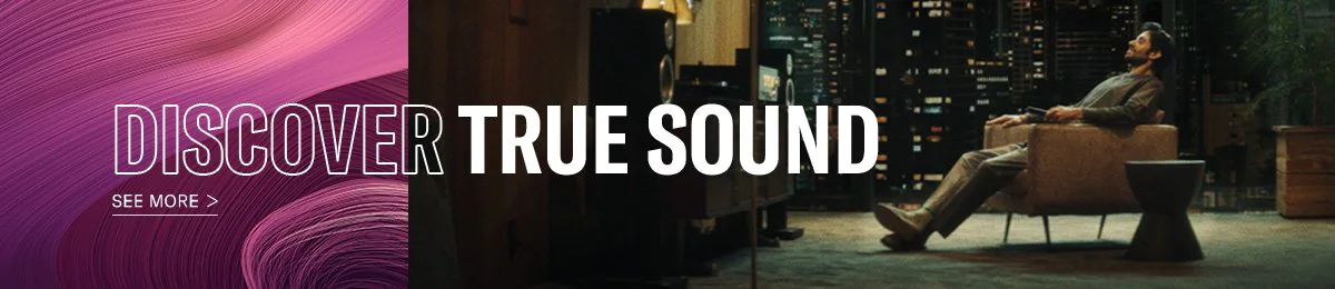 AV SC banner discover true sound