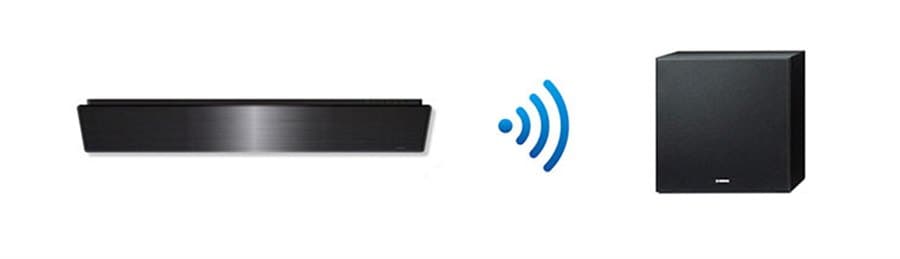 Wireless Subwoofer for Flexible Placement