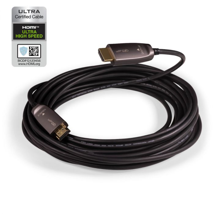 PERFORMANCE SERIES QED HDMI CABLE Optical Ultra High Speed HDMI