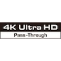 4k Ultra HD Pass Through logo Soundbar Sound PRojector