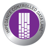 Impedance Controlled Data Lane