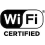 WiFi CERTIFIED logo av resiver