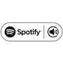 Works with spotify logo Soundbar Sound PRojector