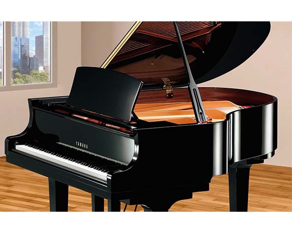 Yamaha grand Piano Black