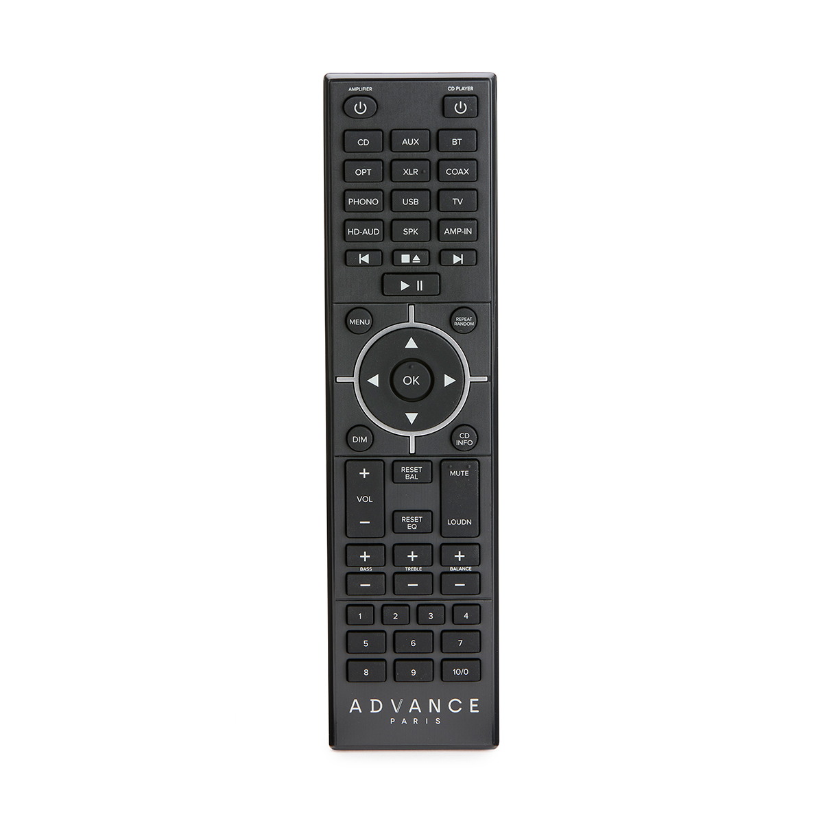 ADVANCE PARIS  A10 APEX TELECOMMANDE Face