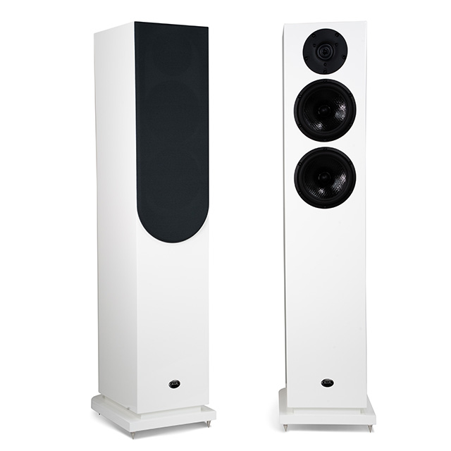 APERTURA  STELA  Floor Standing Speakers  White (High gloss)