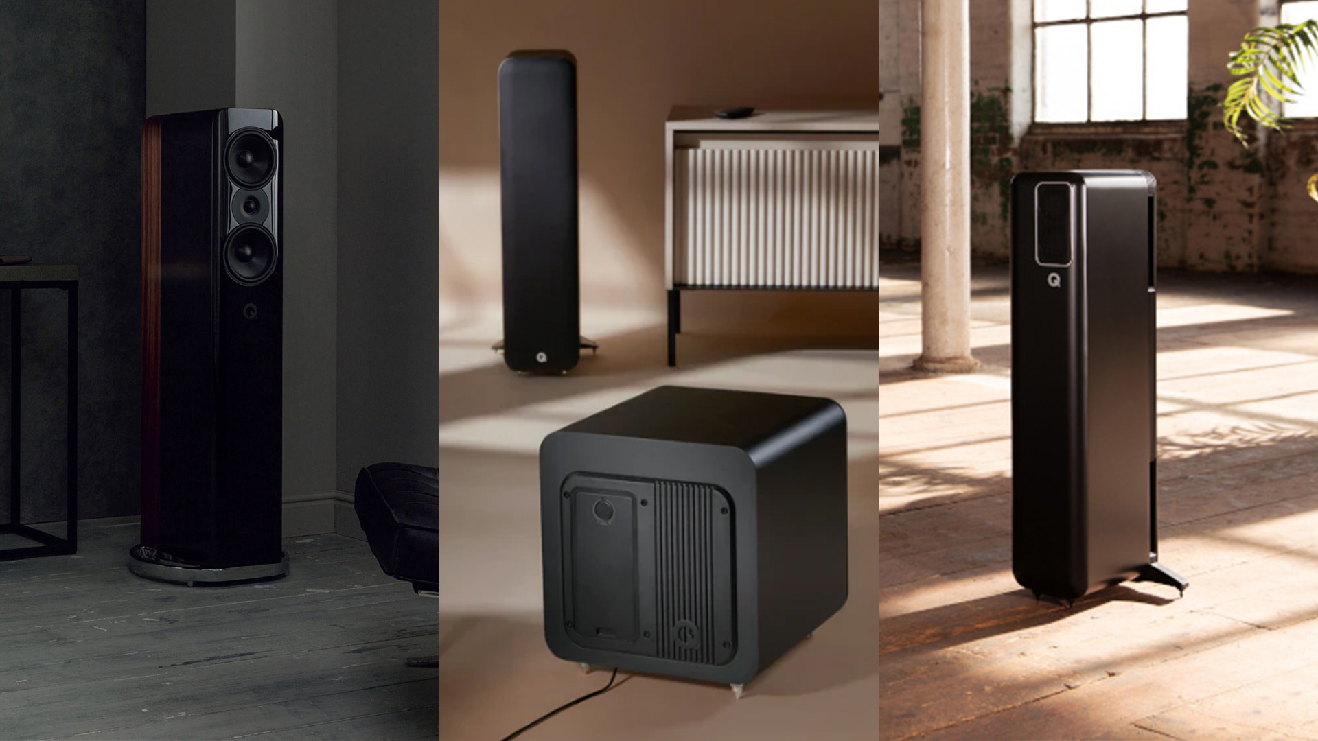 QACOUSTICS concept 500 banner hifi speaker