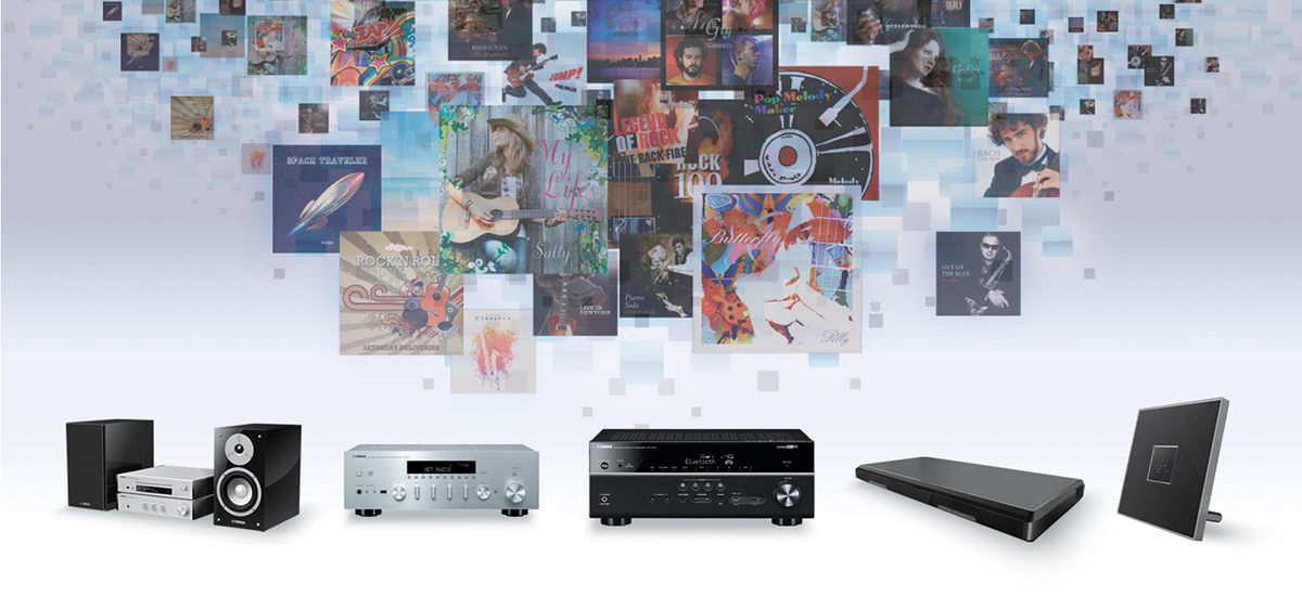 Yamaha 3D surround sound Digital Sound Projector MusicCast YSP-1600 Access to Various Streaming Services