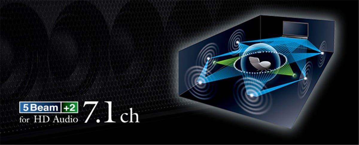 Yamaha 3D surround sound Digital Sound Projector MusicCast YSP-2700  Amazing Real 7.1-ch Surround Sound by Digital Surround Projector Technology