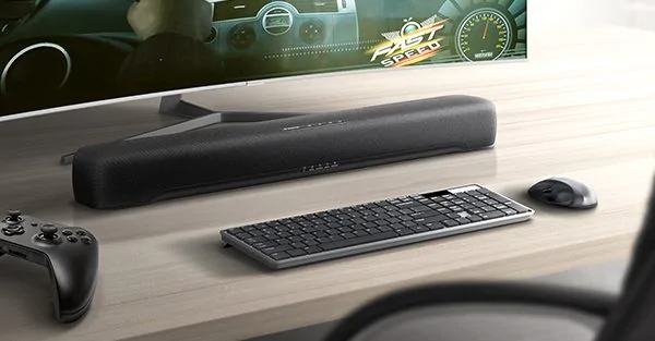 Yamaha Compact Sound Bar with built in subwoofer, Bluetooth® and Clear Voice SR-C20A C20A  small soundbar