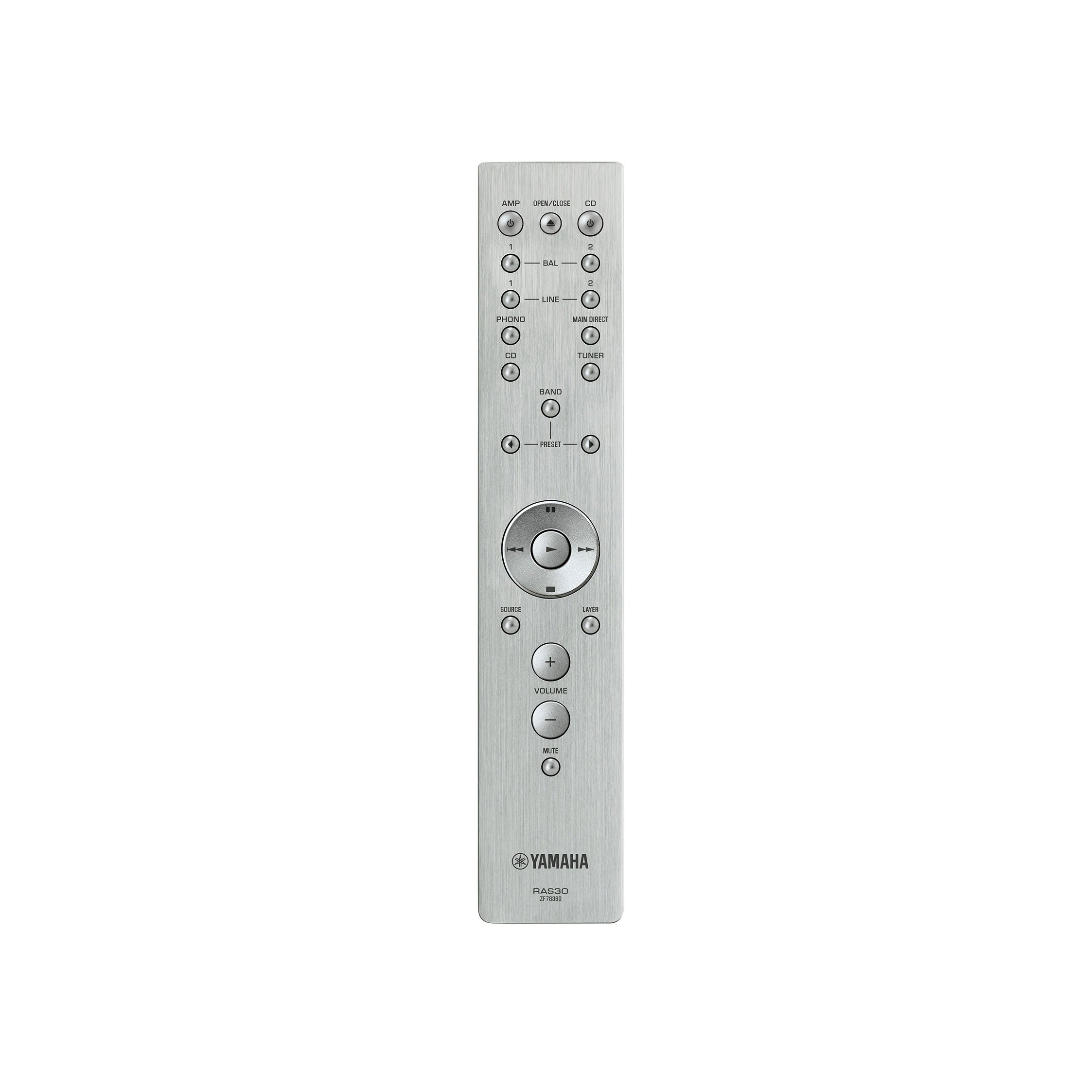 Remote control with simple design and superior texture