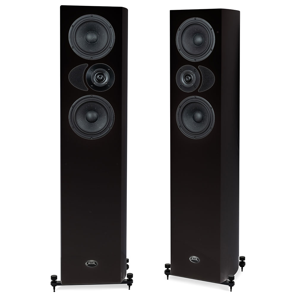 APERTURA  FORTé  Floor Standing Speakerspiano black High Gloss