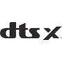 DTS X Black logo av resiver
