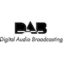 Digital audio broadcasting logo av resiver
