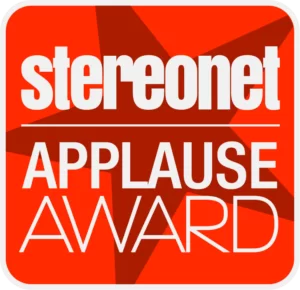   GO bar Stereonet Applause Award logo