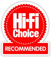 Hi Fi Choice 5 stars Recommended award HFC Recommend badge new logo