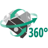 360 logo Panasonic PT-VMZ51 Series