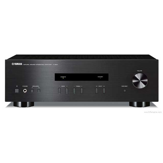 Yamaha A-S201High sound quality and sophisticated design based on Yamaha’s rich experience and high-end model concepts